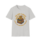 We Had A Great Time homeschool mom graphic t-shirt with a warm homeschool-inspired graphic with thoughtful lettering
