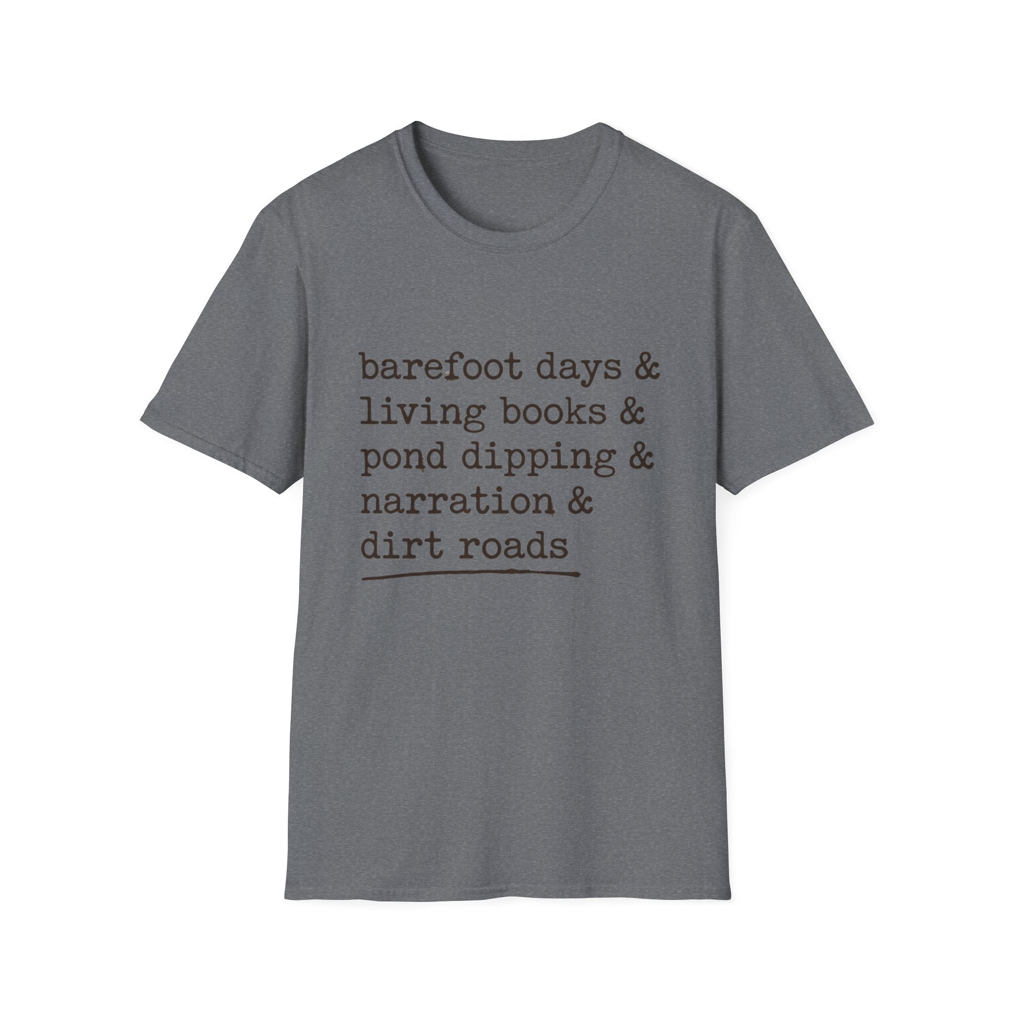 Barefoot Days Check List T-Shirt