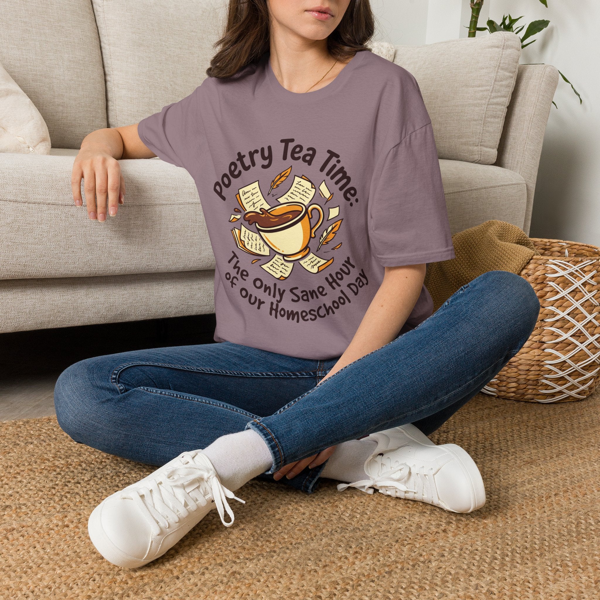 "Poetry Tea Time" T-Shirt