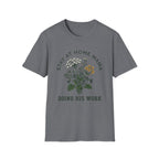 Stay At Home Mama homeschool mom graphic t-shirt with a warm homeschool-inspired graphic with thoughtful lettering