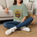 We Had A Great Time homeschool mom graphic t-shirt with a warm homeschool-inspired graphic with thoughtful lettering