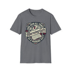 Morning Gift homeschool mom graphic t-shirt with a warm homeschool-inspired graphic with thoughtful lettering