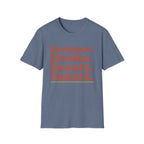 Scripture Books Beauty homeschool mom graphic t-shirt with a faith-filled homeschool design with gentle lettering and classic illustrative details