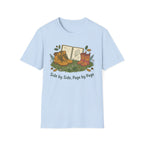 Side By Side homeschool mom graphic t-shirt with a warm homeschool-inspired graphic with thoughtful lettering