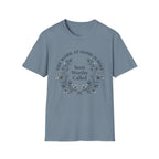 Seen Worthy Called homeschool mom graphic t-shirt with a warm homeschool-inspired graphic with thoughtful lettering